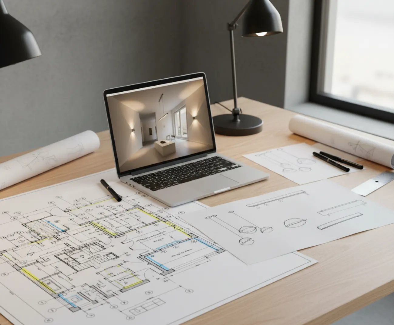 Návrh osvětlení pro architekty