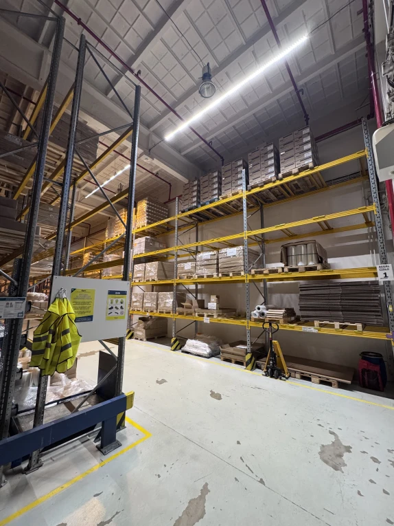 Svítidla rozsvícená při detekci pohybu